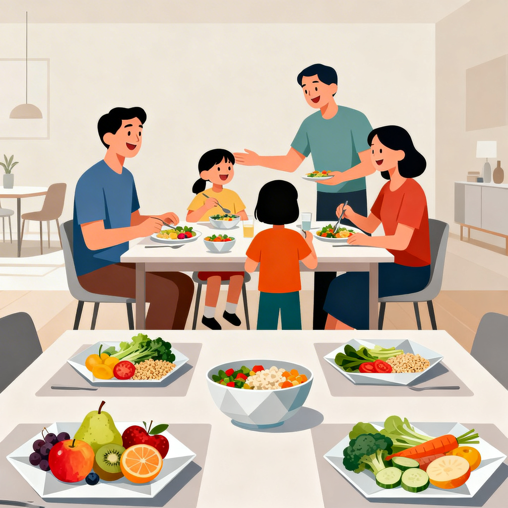 Jak wprowadzić zdrowe nawyki żywieniowe w rodzinie