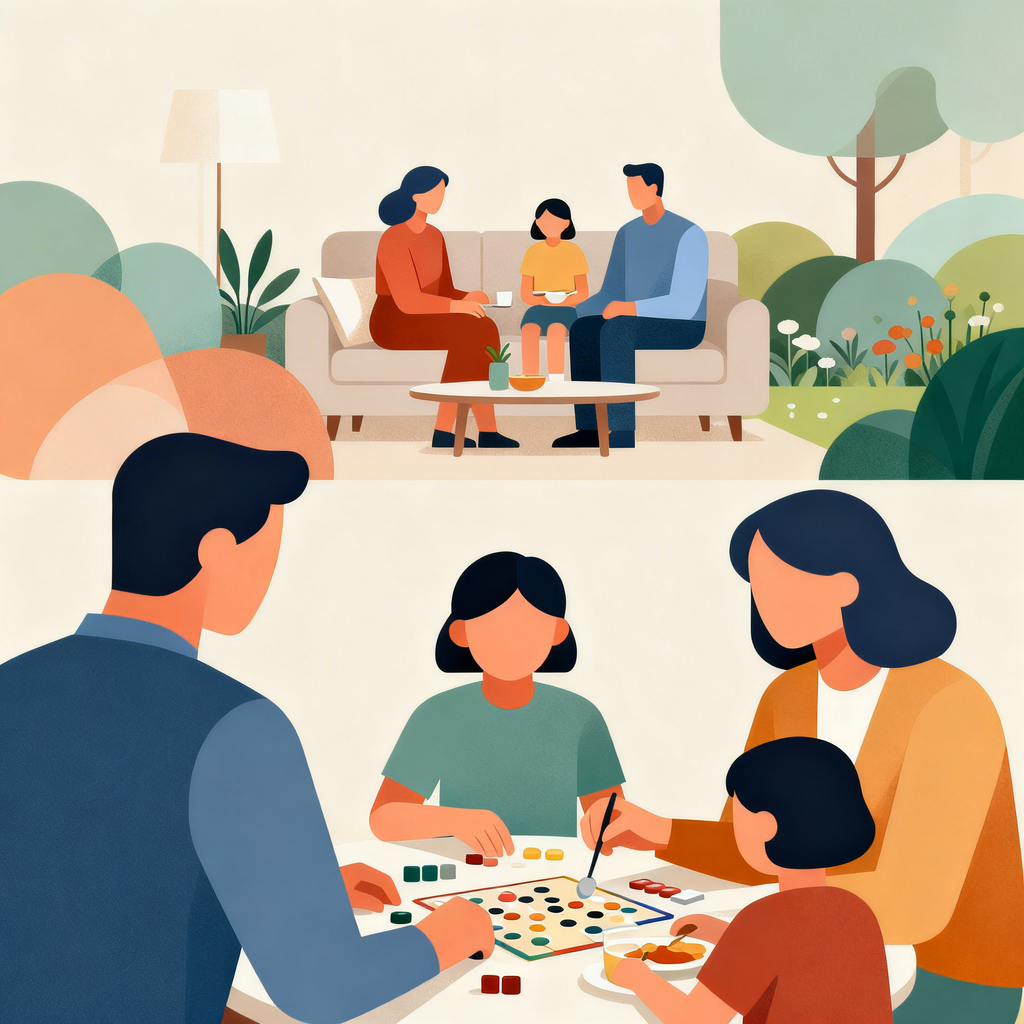 Wspólne chwile jako sposób na zdrowie rodziny